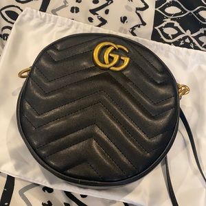 GG round crossbody bag